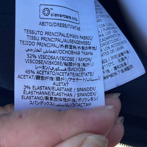 Stella McCartney Isabela Chain-Trim Mini Dress  Size 38 IT - Picture 15 of 16